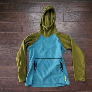 Melanzana microgrid fleece hoody